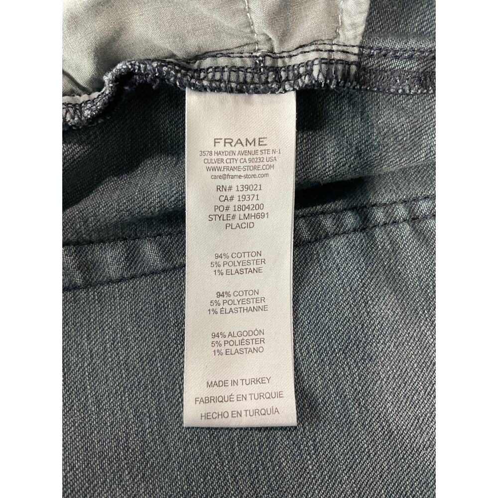 Frame Athletic Catalina Lhomme Denim Jeans Size 34 - Picture 6 of 11
